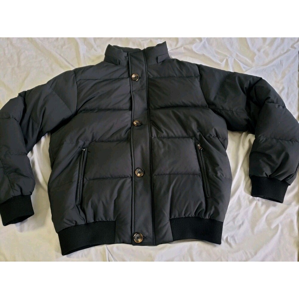 Spier & MacKay Black Short Down Feather Puffer Jacket Mens Size XL
